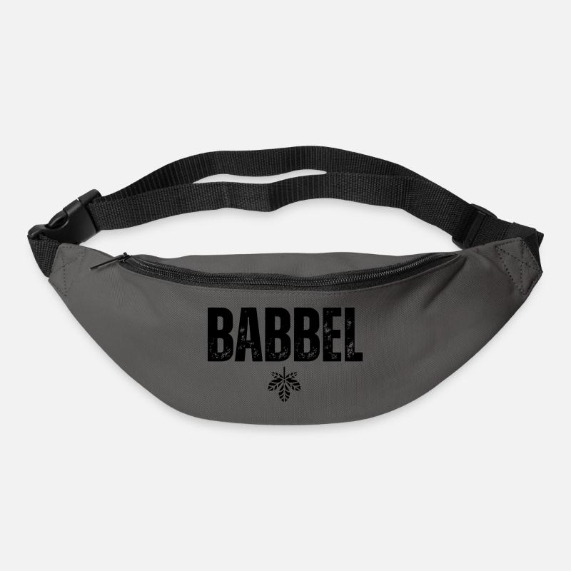 Babbel - Gürteltasche - Graphite