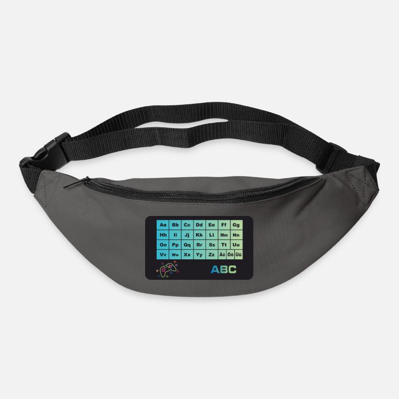 Spielecontroller - ABC Alphabet - Gürteltasche - Graphite