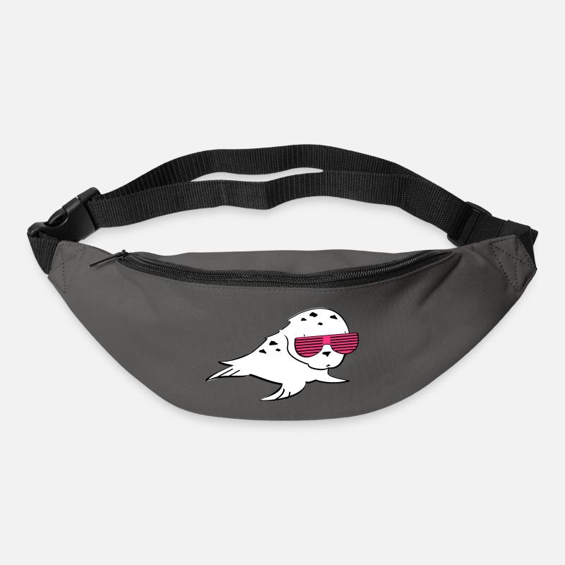 Robbe mit Shutter Shades - Gürteltasche - Graphite