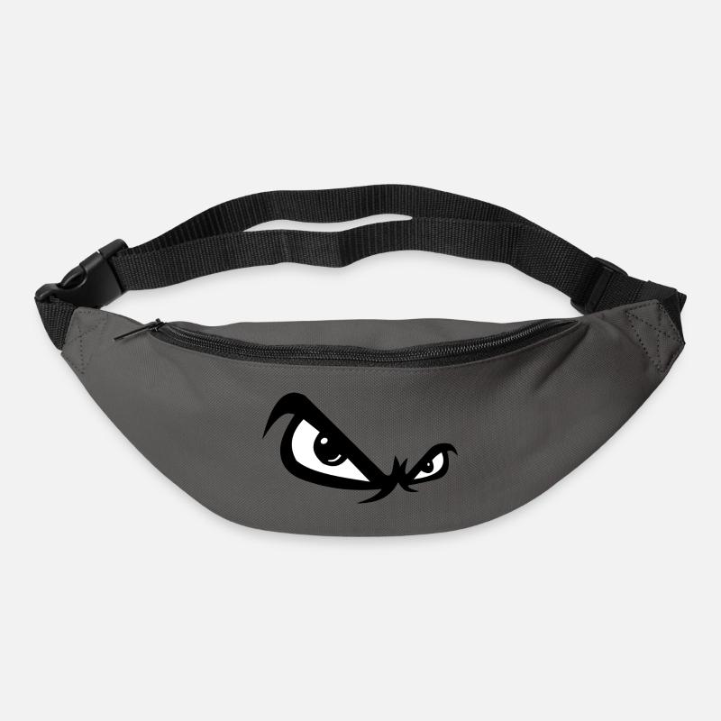 Böse Blick - Gürteltasche - Graphite
