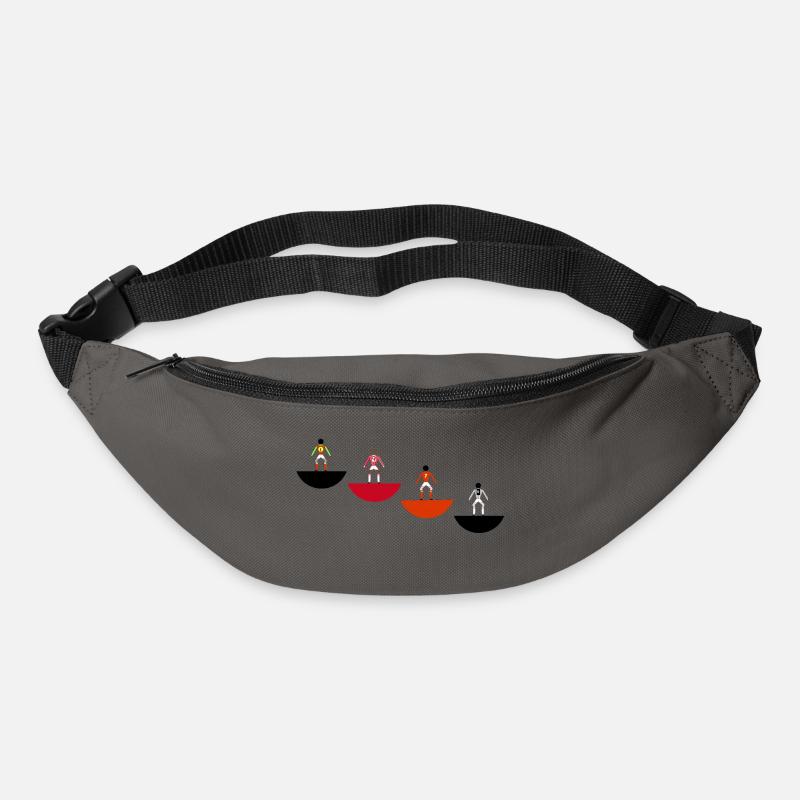 1976 subbuteo - Bum bag - graphite grey
