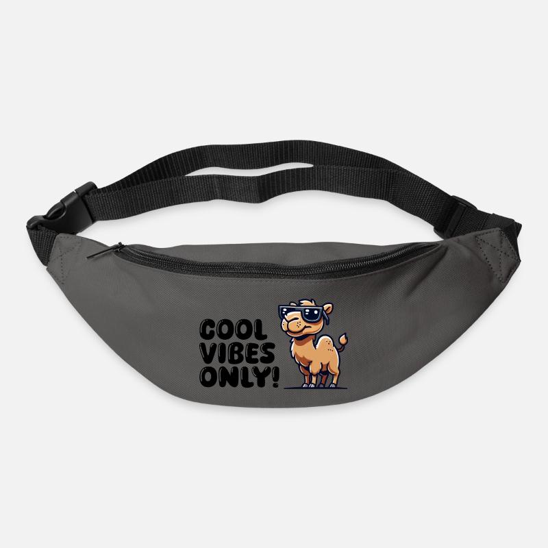 kamel comic sonnenbrille cool - Gürteltasche - Graphite
