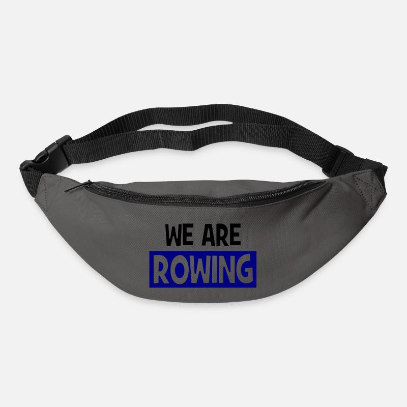 we are ROWING - Rowing - Rowers - Rowers - Bum bag - graphite grey