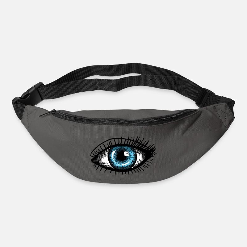 blue eye - Bum bag - graphite grey