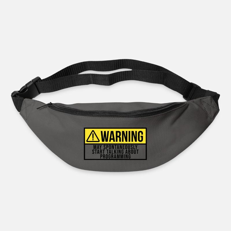Programmieren - Gürteltasche - Graphite