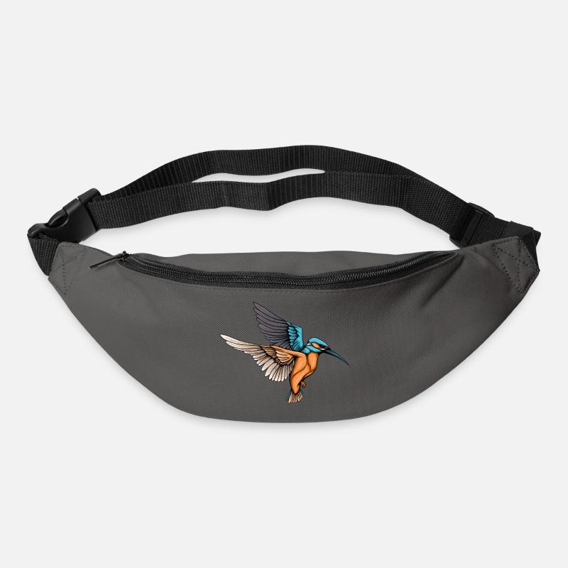 Eisvogel - Gürteltasche - Graphite