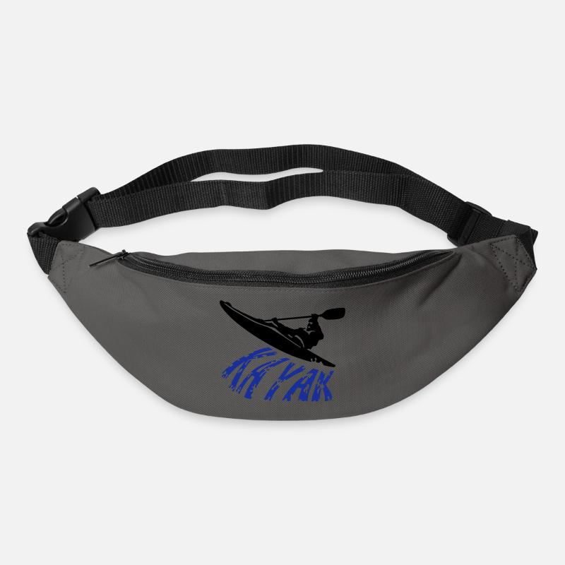 kayak - Sac banane - gris graphite