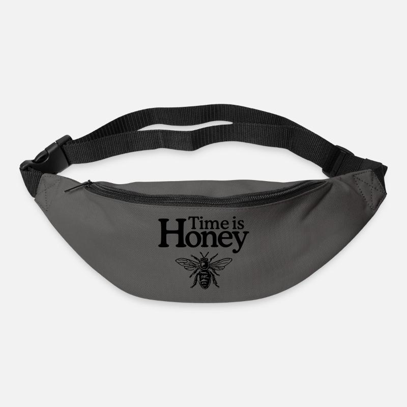 Time is Honey - Gürteltasche - Graphite