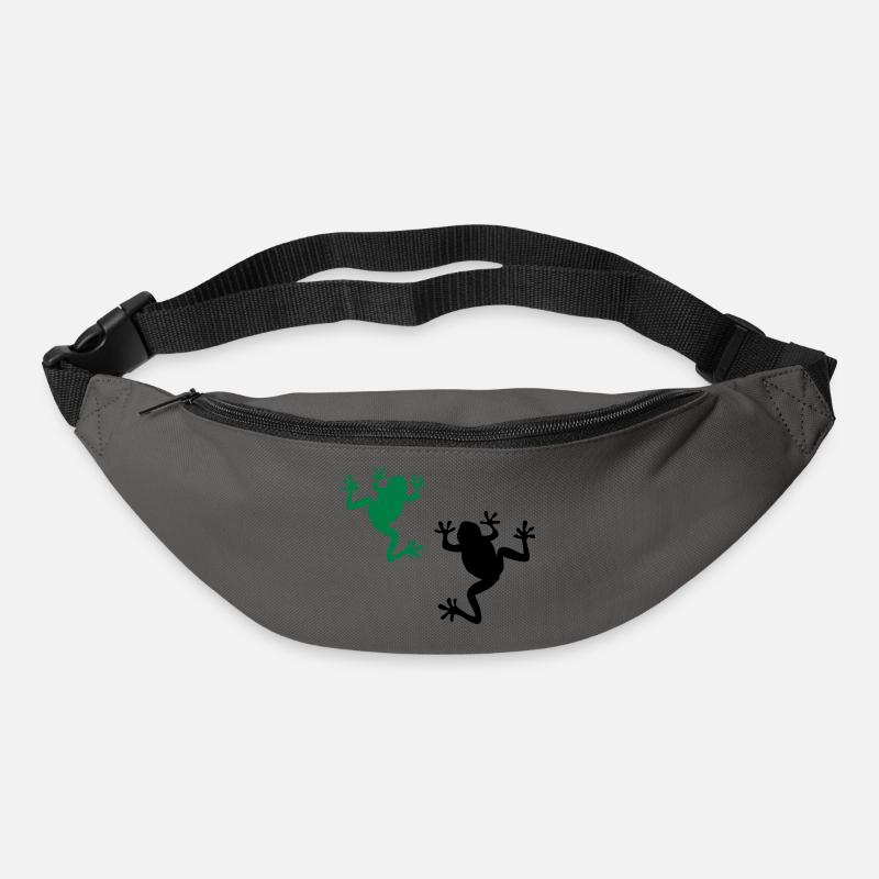 grenouille - Sac banane - gris graphite