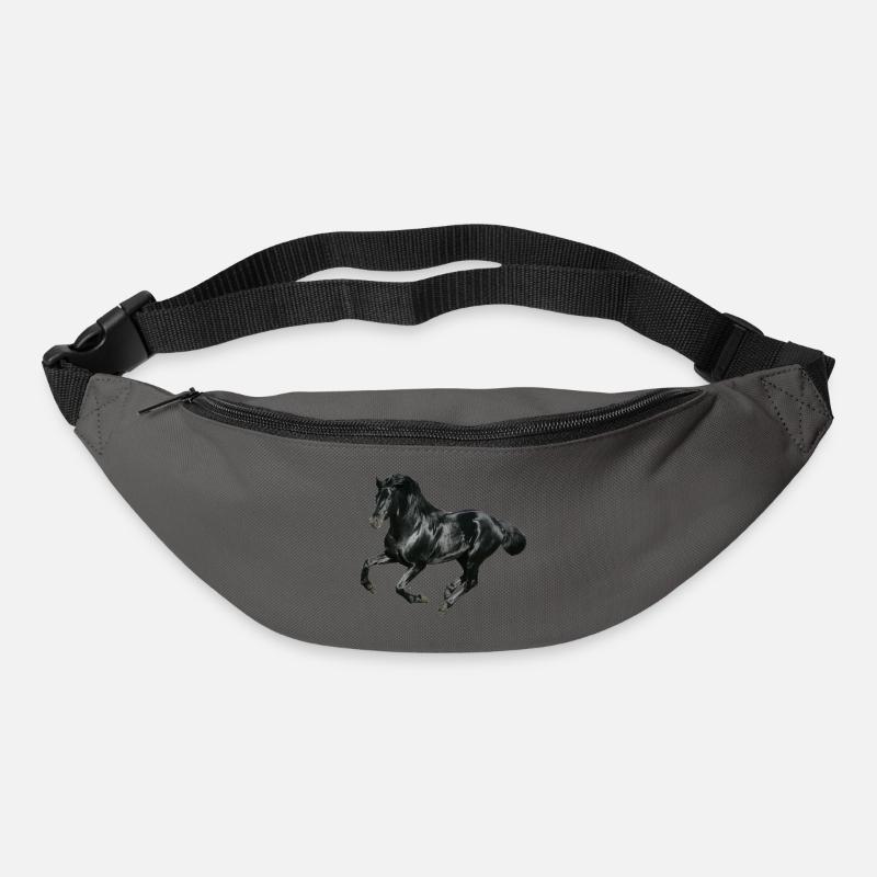 Pferd - Gürteltasche - Graphite