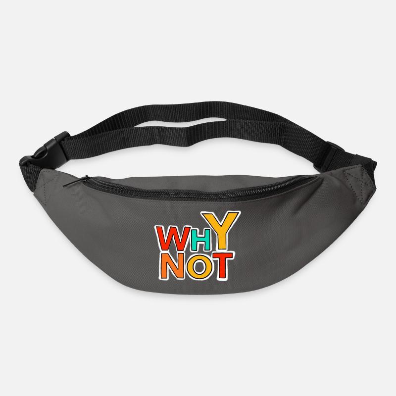 Why not - Gürteltasche - Graphite