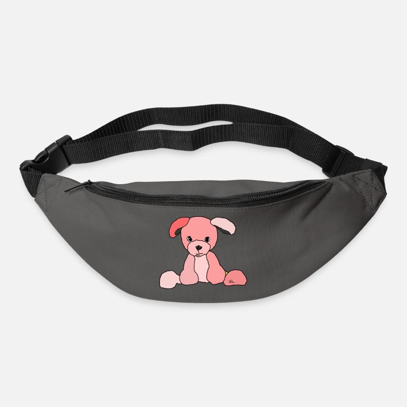 Hund Comic - Gürteltasche - Graphite