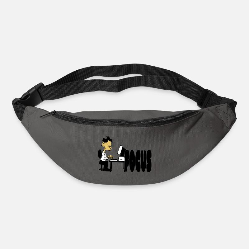 Büro Workaholic - Gürteltasche - Graphite