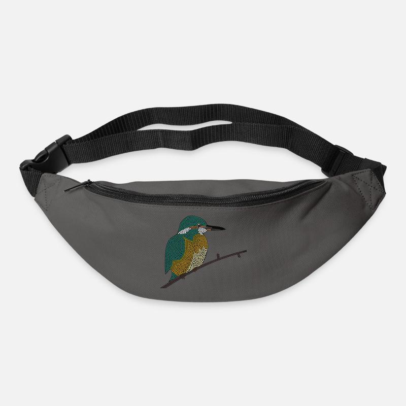 Eisvogel - Gürteltasche - Graphite
