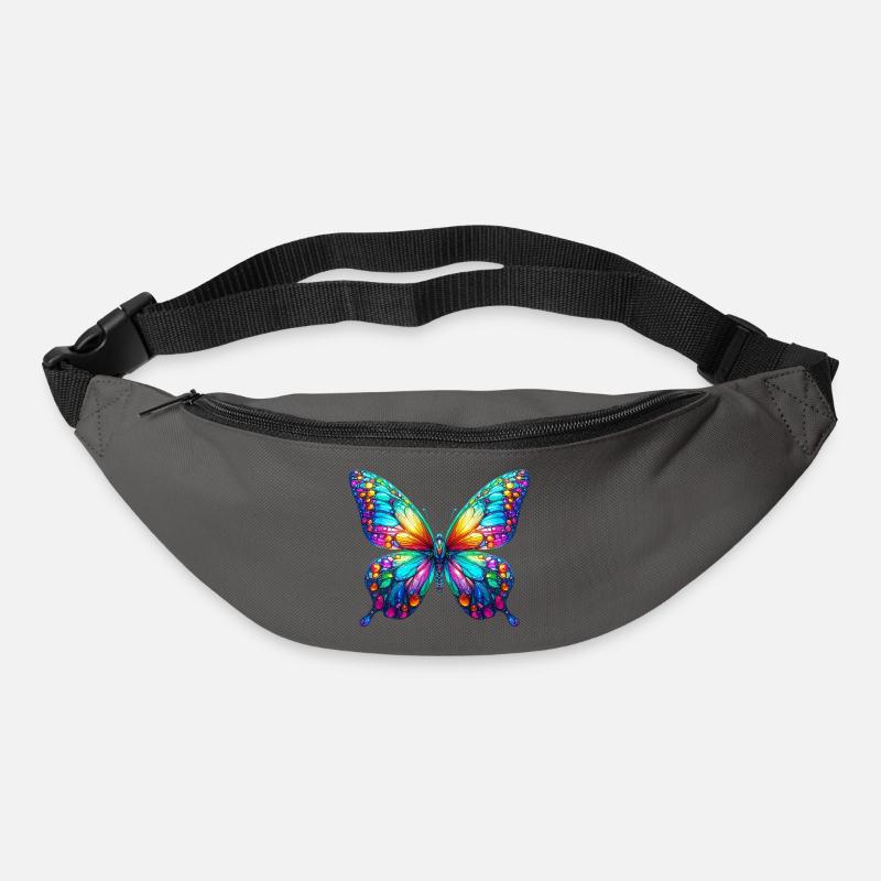 Schmetterling - Gürteltasche - Graphite