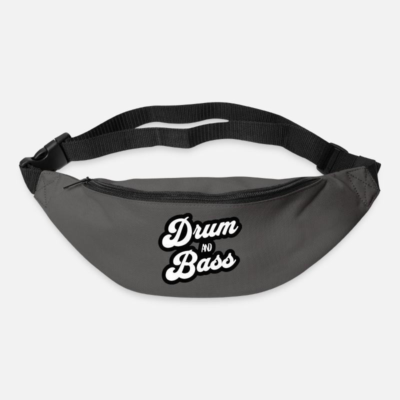 Drum and Bass Script Logo - Gürteltasche - Graphite