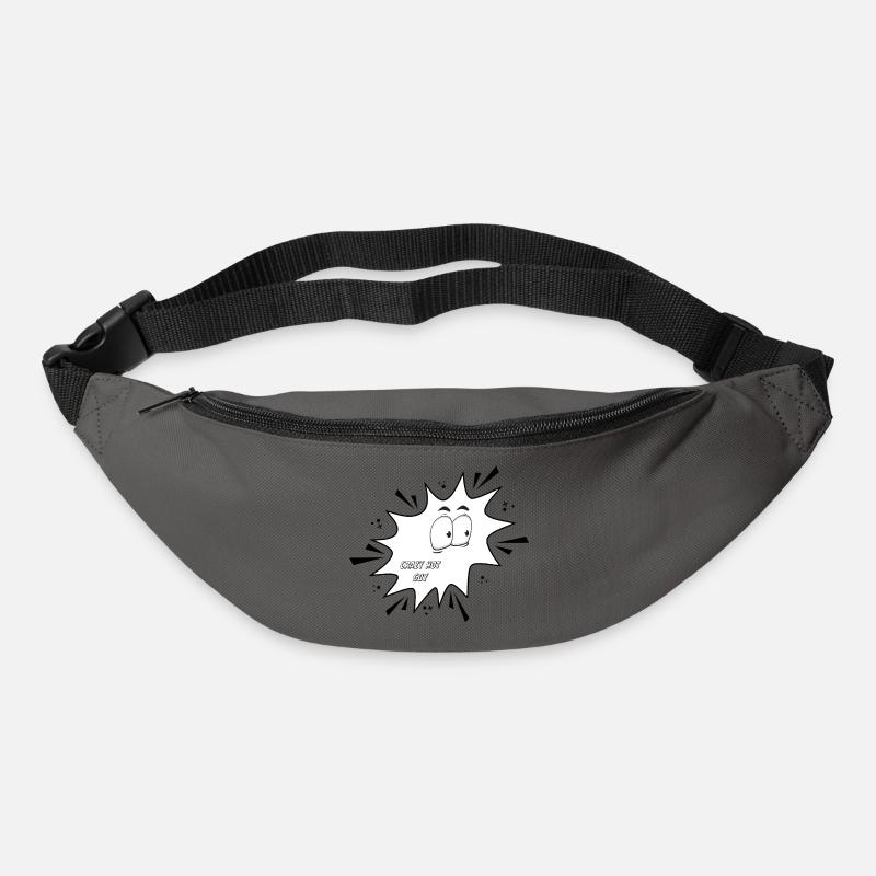 Fou Mec Chaud - Sac banane - gris graphite