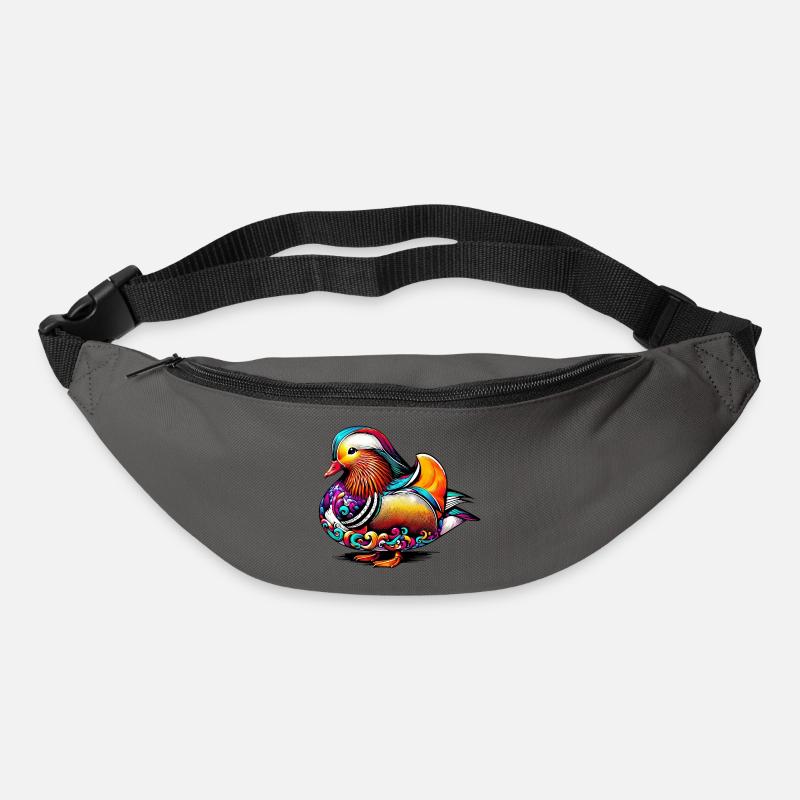 Mandarinente - Gürteltasche - Graphite