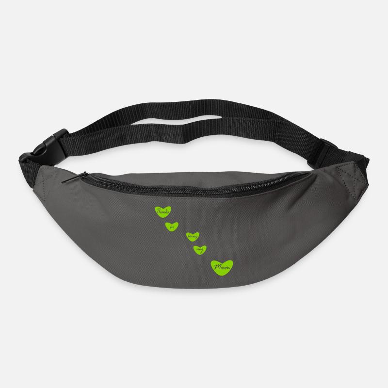 Thanks1 - Sac banane - gris graphite