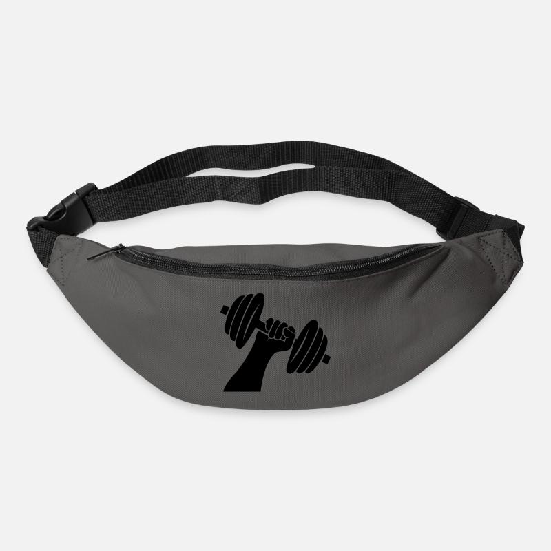 Dumbbell Weights - Bum bag - graphite grey