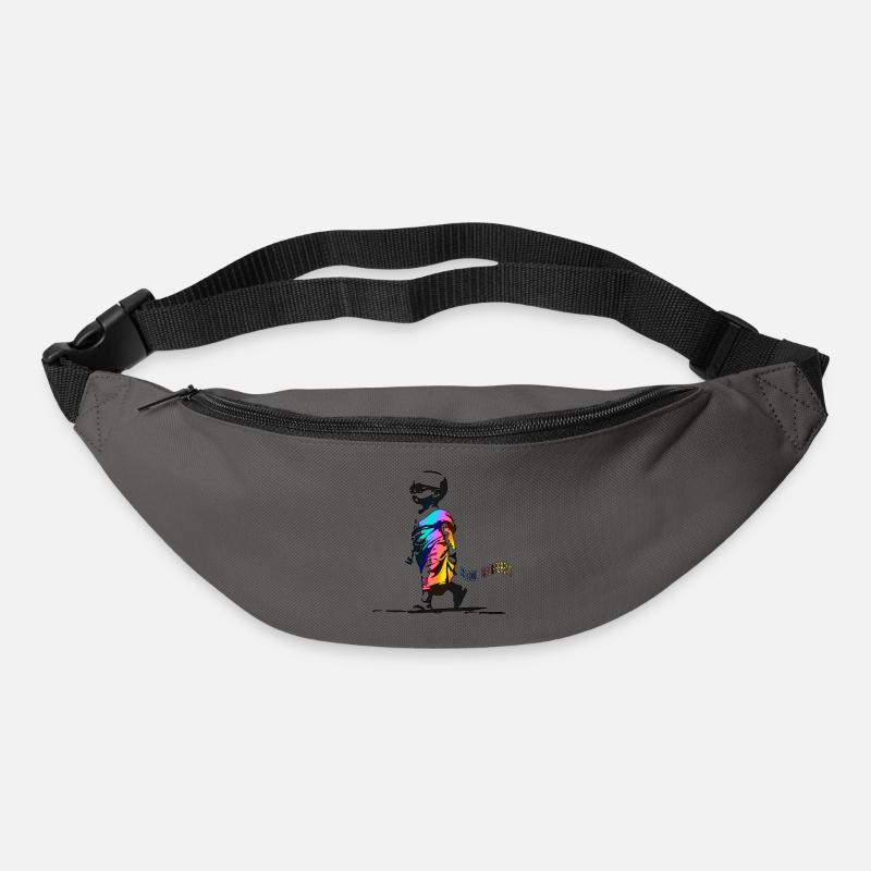 Be Cool Be Different - Gürteltasche - Graphite