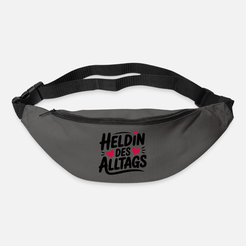 Heldin des Alltags Design - Gürteltasche - Graphite