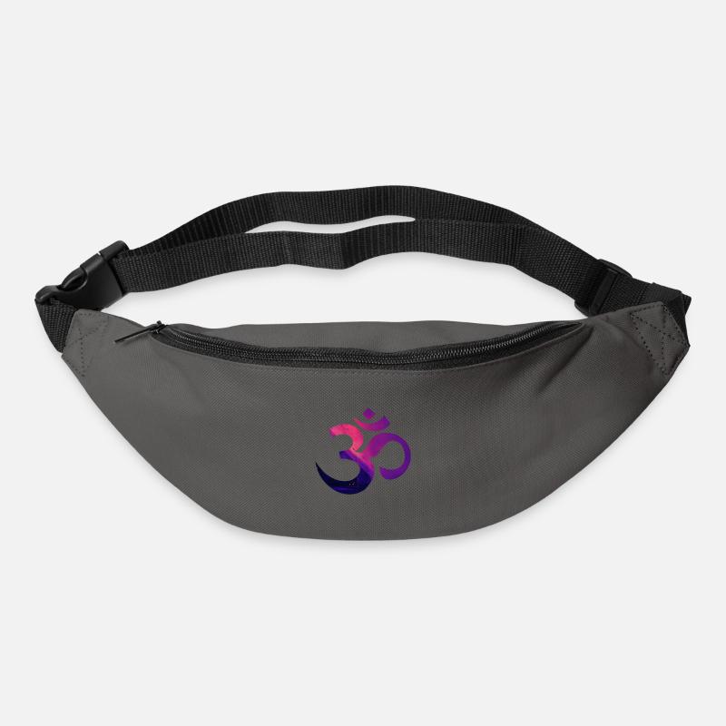 Om - Psy Pink - Gürteltasche - Graphite