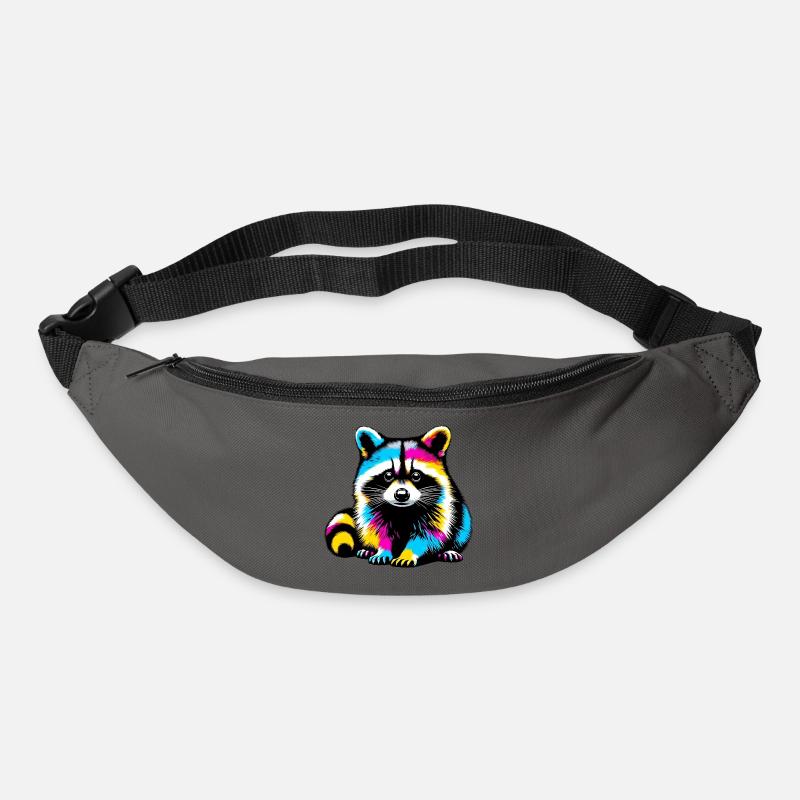 Waschbär - Gürteltasche - Graphite