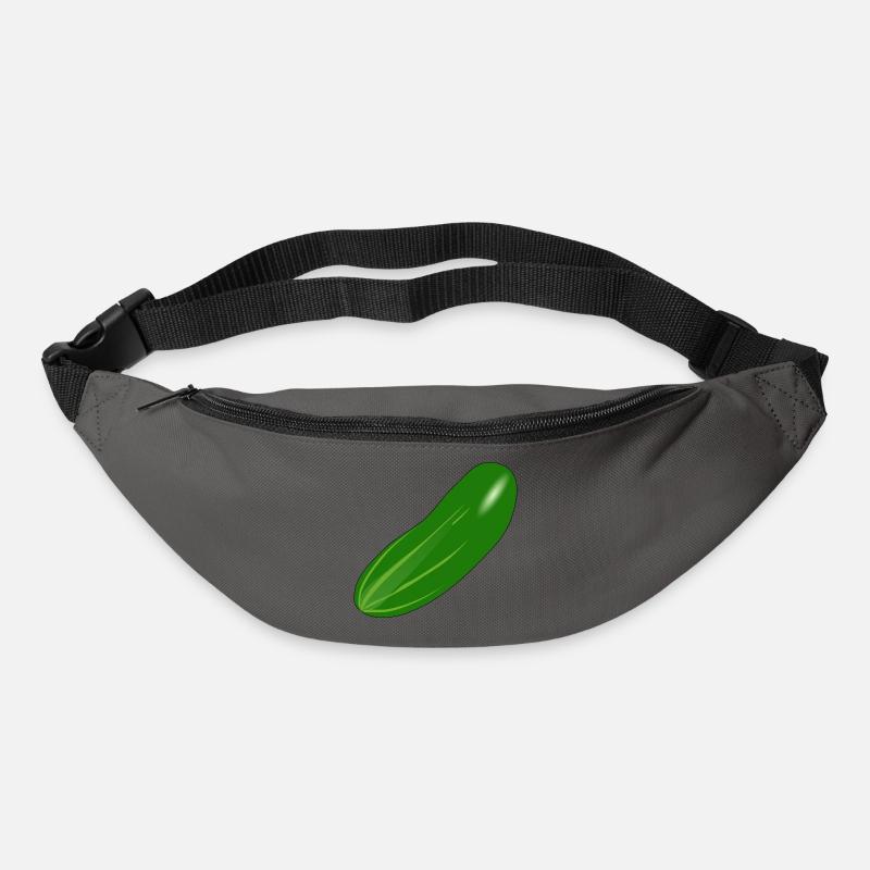 Gurke - Gürteltasche - Graphite