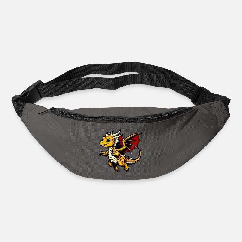 Drache - Gürteltasche - Graphite