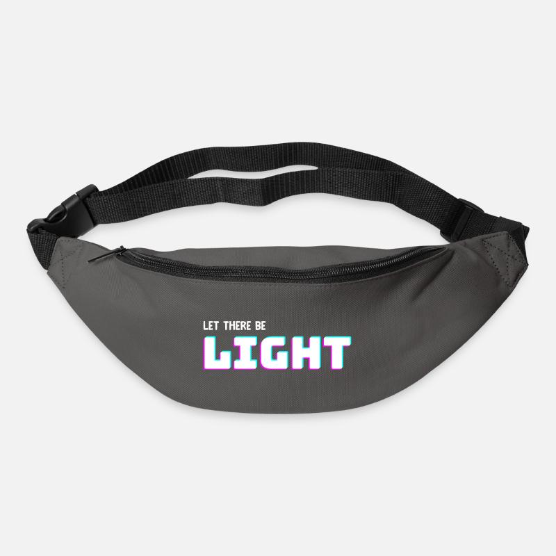 Let there be Light - Gürteltasche - Graphite