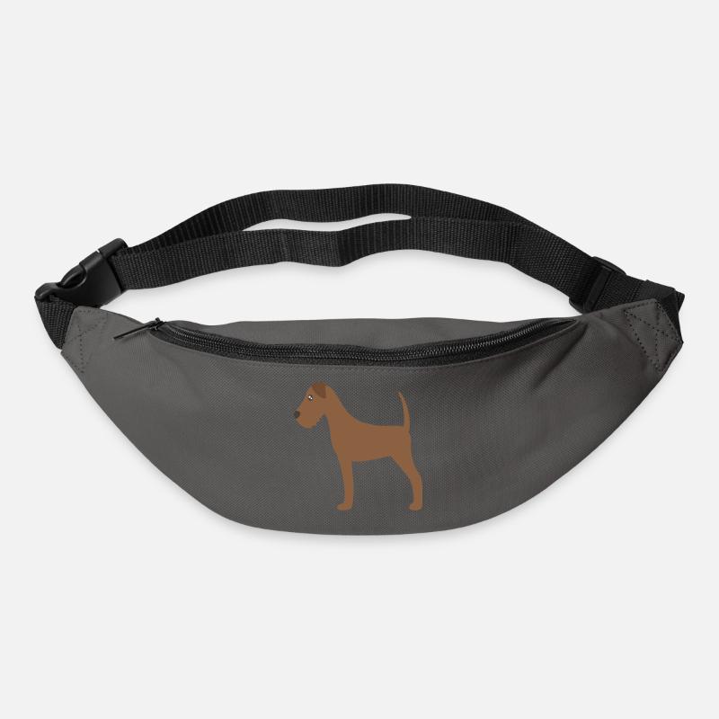 irish terrier - Gürteltasche - Graphite