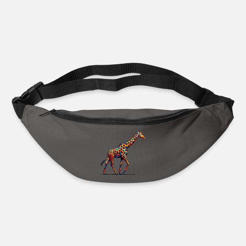 Giraffe - Gürteltasche - Graphite
