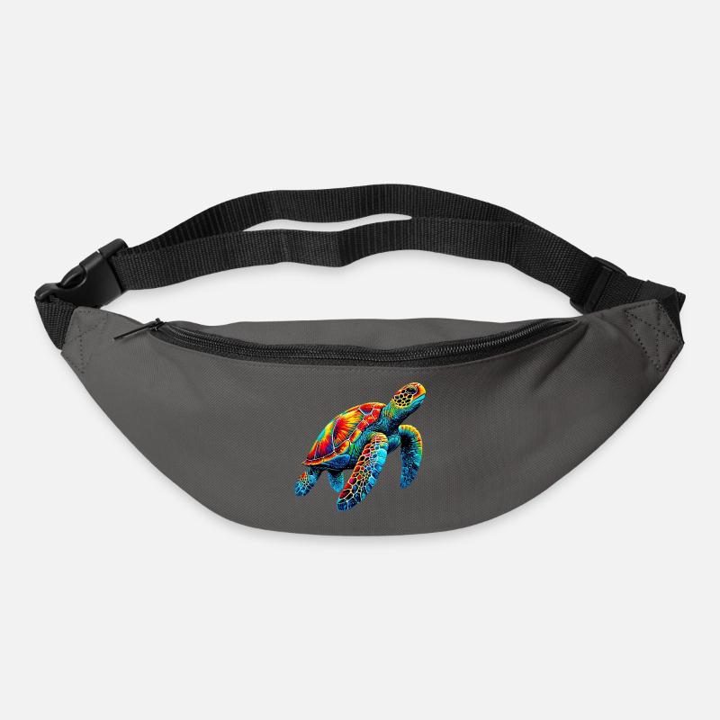 Schildkröte - Gürteltasche - Graphite