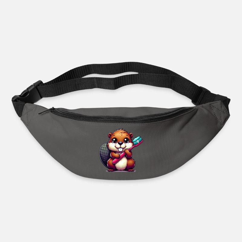 Castor - Sac banane - gris graphite
