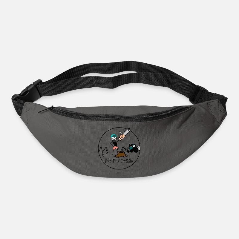 Die Forstsau - Gürteltasche - Graphite