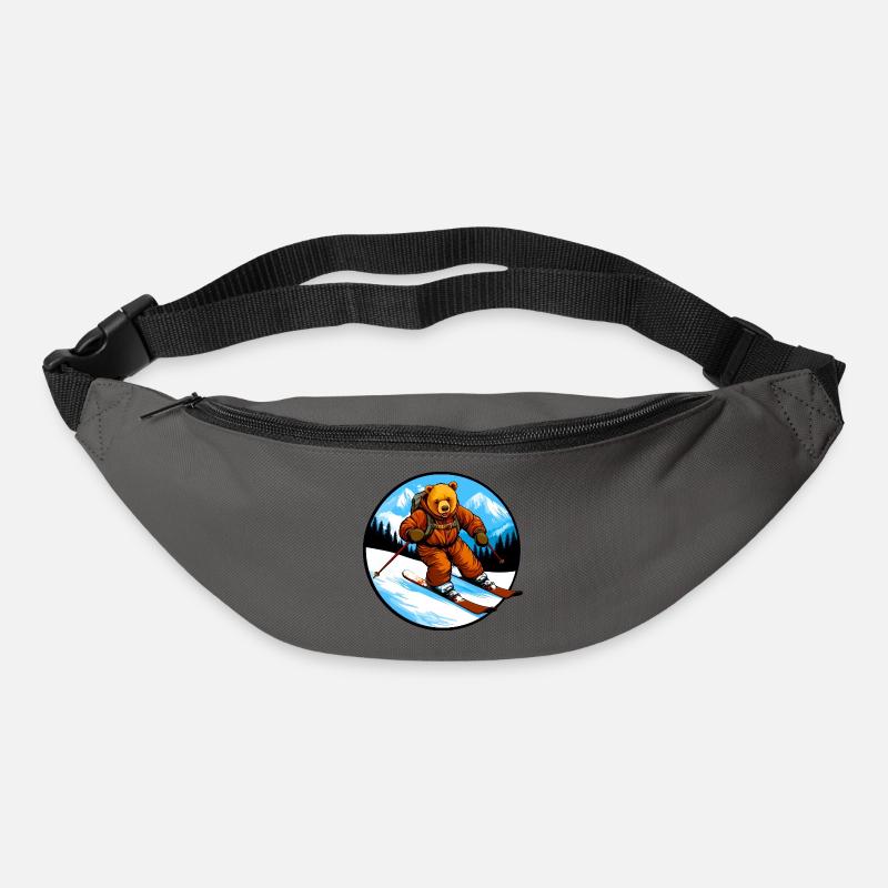 Ski Bär - Gürteltasche - Graphite
