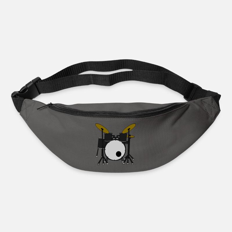 Percussions / batterie - Sac banane - gris graphite