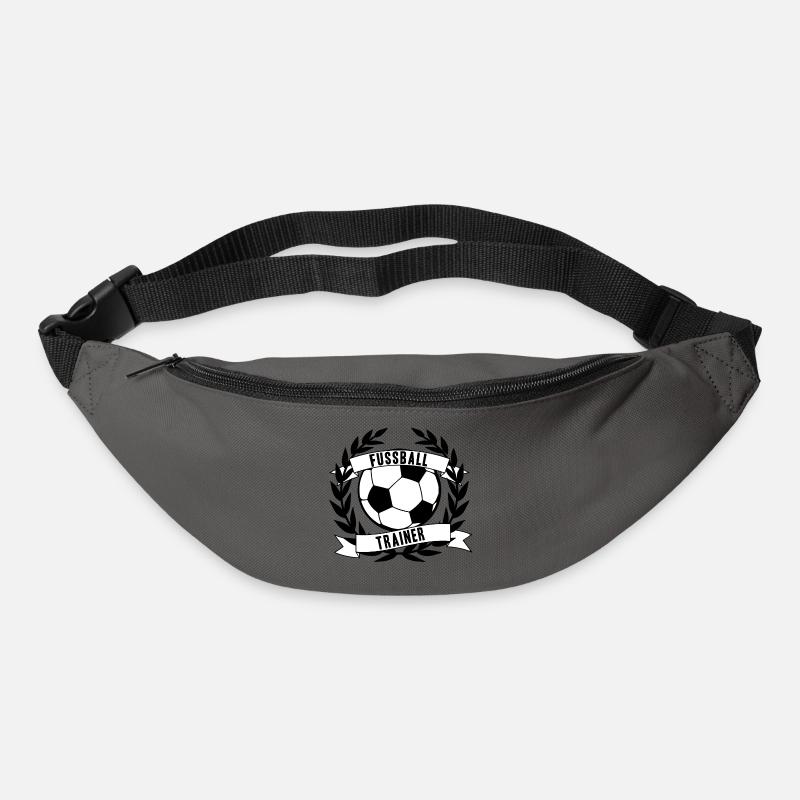 Fußball Trainer Banner Geschenkidee WM - Gürteltasche - Graphite