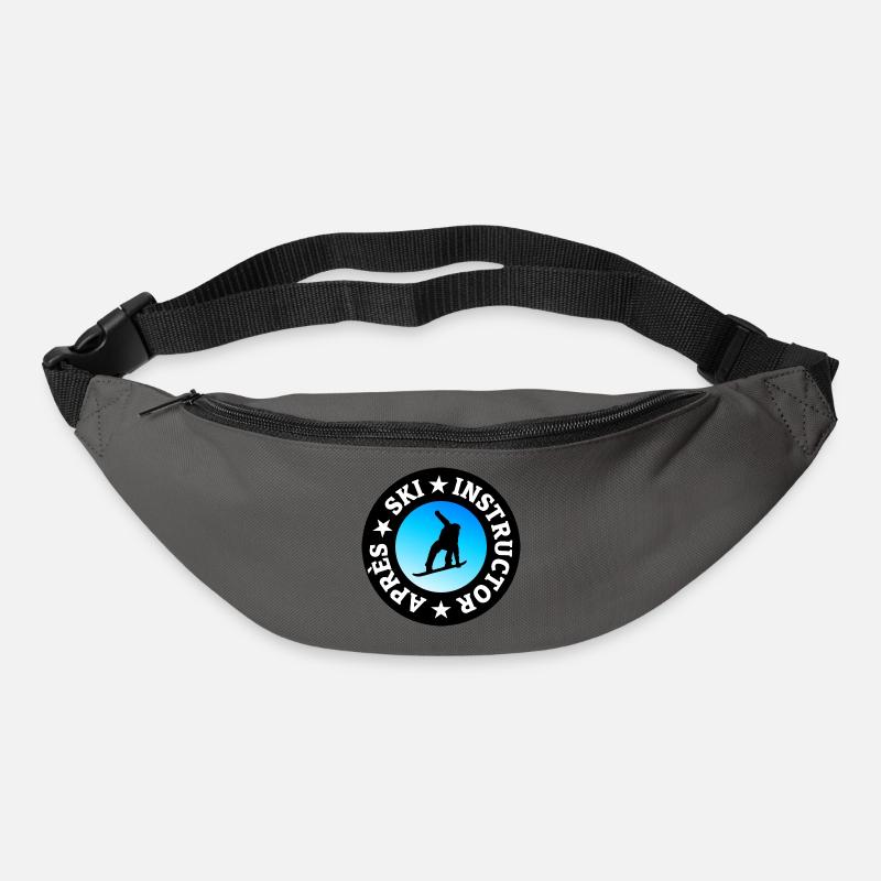 Après-Ski Instructor Quality Seal (Snowboarder) - Bum bag - graphite grey