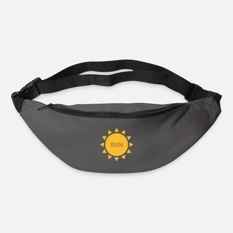 SONNE - Gürteltasche - Graphite