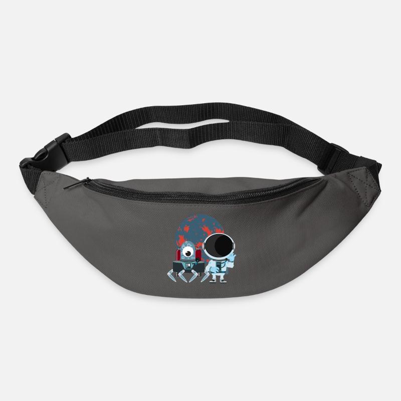 Raumfahrt mit Astronaut - Gürteltasche - Graphite