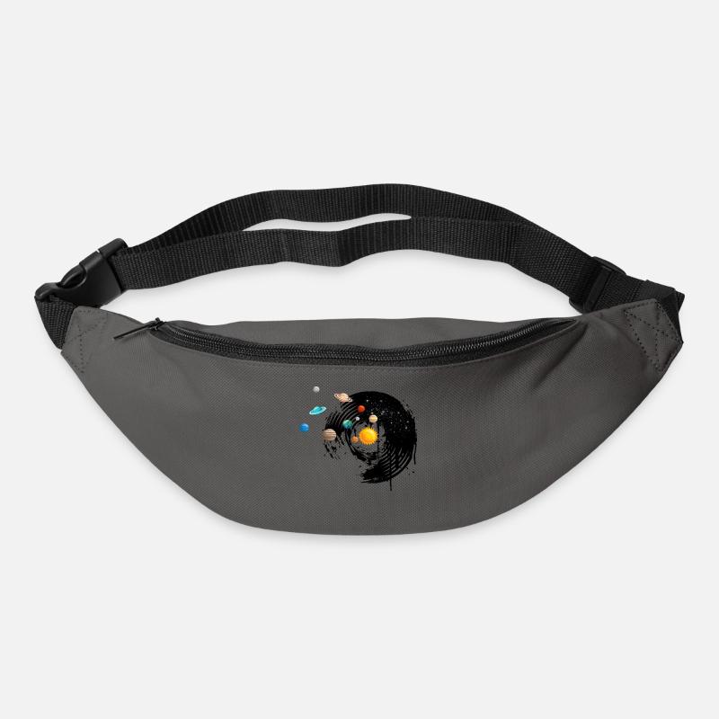 Vinyl Record - Bum bag - graphite grey