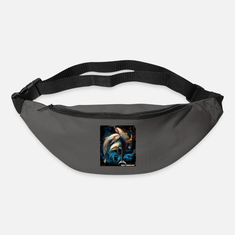 GREAT BARRIER REEF FLAG - Gürteltasche - Graphite