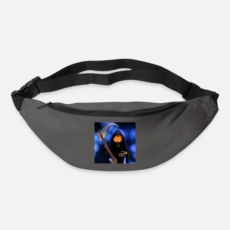 Der Sensenmann zu Halloween - Gürteltasche - Graphite