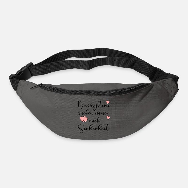NERVENSYSTEME SICHERHEIT - Gürteltasche - Graphite