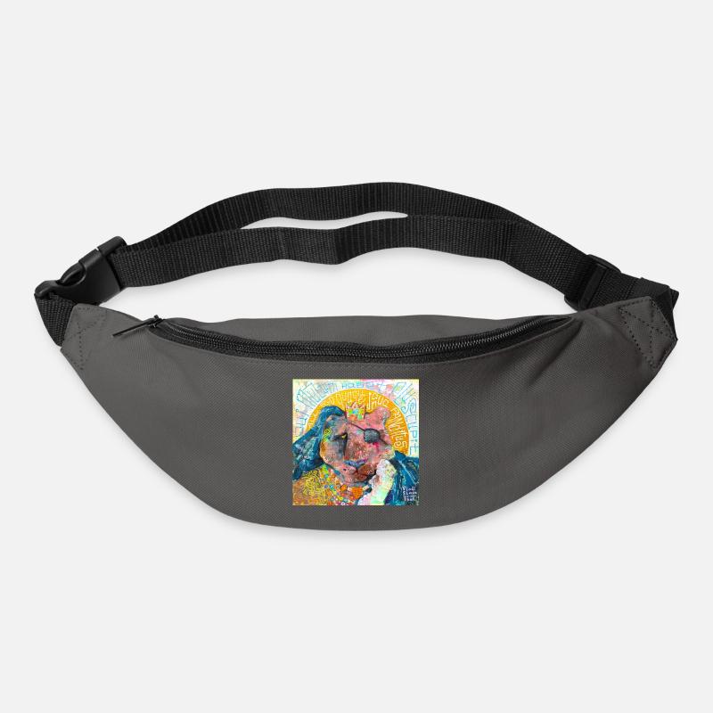 Pilgernder Löwe - Gürteltasche - Graphite