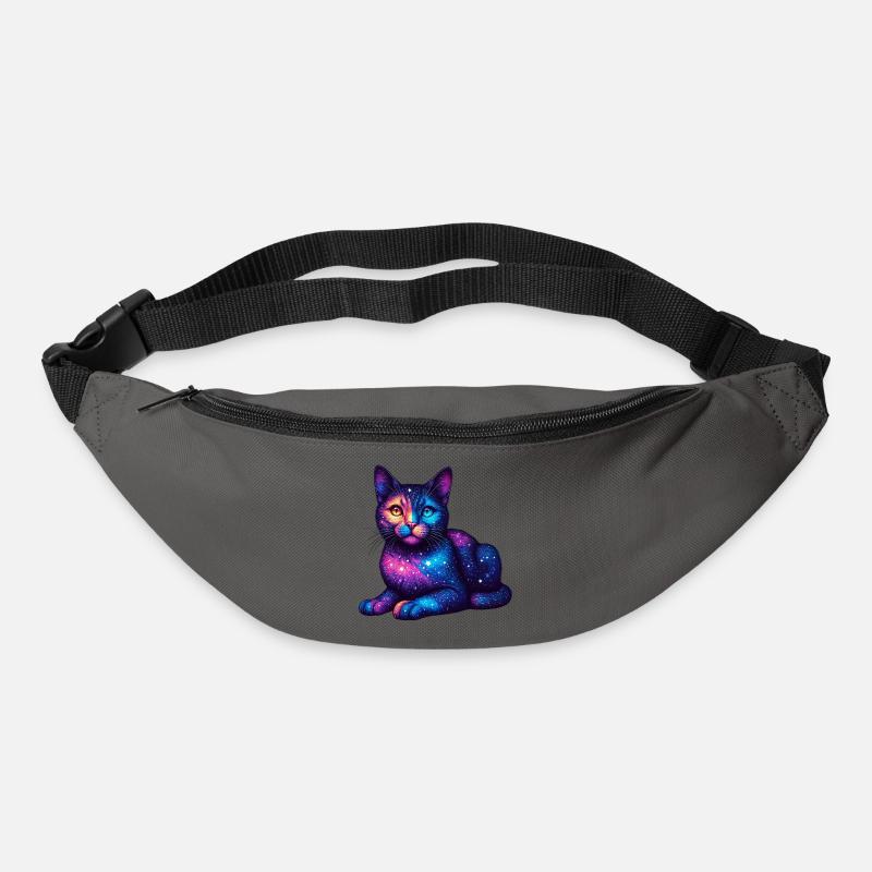 Katze - Gürteltasche - Graphite