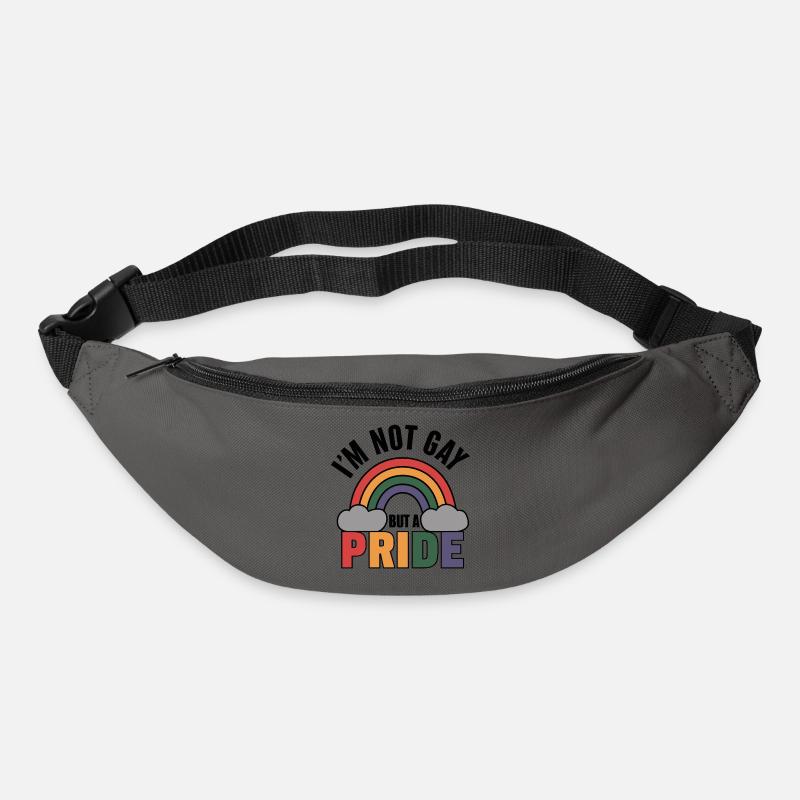 Stolzes Statement - Gürteltasche - Graphite