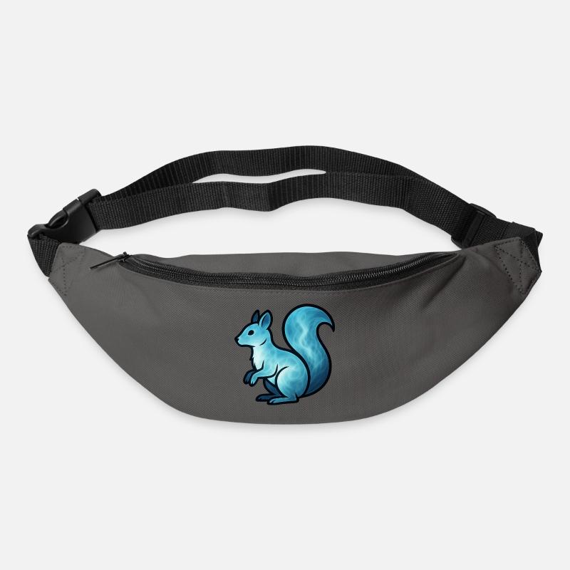 Seelentier und Wächterwesen: Eichhörnchen - Gürteltasche - Graphite